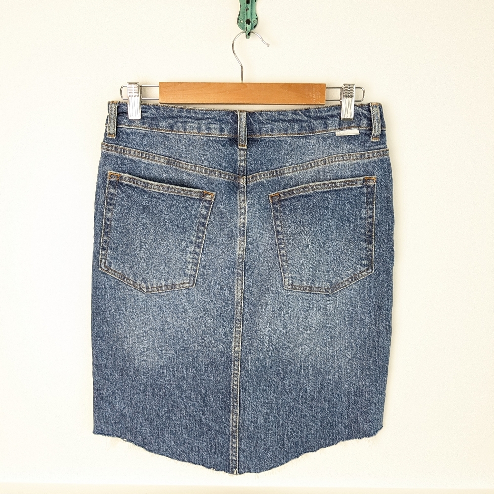 Boyish • Andy Cutoff Denim Skirt - Picture 3 of 12